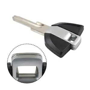 オートバイノーカットブランクブレードキーブラック BMW G310GS G310R C650 GT C600 G650 Motorcycle Uncut Blank Blade Key Black For BMW G310GS G310R C650 GT C600 G650 【並行輸入品】