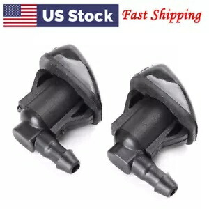 2 個トヨタカローラシエナ 04-11 フロントガラスワイパースプレージェットノズルワッシャー 2PCS For Toyota Corolla Sienna 04-11 Windshield Wiper Spray Jet Nozzle Washer 【並行輸入品】 32,890円