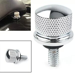 ハーレー 96-15 スポーツスター 6 ミリメートルクロームオートバイアルミ後部シートボルトネジ For Harley 96-15 Sportster 6mm Chrome Motorcycle Aluminum Rear Seat Bolt Screw 【並行輸入品】
