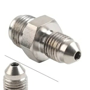 クラッチ ブレーキ ライン AN3 用 M12 x 1.0 ～ 3AN フィッティング メトリック アダプター M12 x 1.0 to 3AN Fitting Metric Adapter For Clutch Brake Line AN3 【並行輸入品】