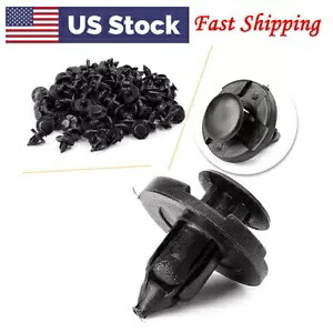 100 個自動車プラスチックファスナークリップ車のバンパーフェンダートランクネジリベットセット 100pcs For Auto Plastic Fastener Clips Car Bumper Fender Trunk Screw Rivets Set 【並行輸入品】