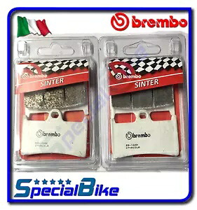 Brembo LA 焼結ブレーキパッド 2 セット ヤマハ MT-09 / ABS 2013 - 2016 BREMBO LA SINTERED BRAKE PADS 2 SETS FOR YAMAHA MT-09 / ABS 2013 - 2016 【並行輸入品】