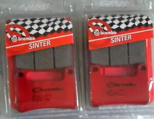 Brembo SA 焼結ブレーキパッド 2 セット SUZUKI GSX R 750 2006 - 2010 K6 BREMBO SA SINTERED BRAKE PADS 2 SETS FOR SUZUKI GSX R 750 2006 - 2010 K6 【並行輸入品】