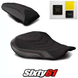 MV Agusta F4 シートカバーとジェル 2010-2017 2018 2019 2020 ブラック Luimoto スエード MV Agusta F4 Seat Covers and Gel 2010-2017 2018 2019 2020 Black Luimoto Suede 【並行輸入品】