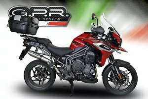 GPR エキゾースト トライアンフ タイガー 1200 エクスプローラー 2011-2016 ホモログ スリッポン MX-CONE GPR Exhaust Triumph Tiger 1200 explorer 2011-2016 Homolog Slip-On MX-CONE 【並行輸入品】