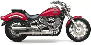 コブラ スリップオン スラッシュカット エキゾースト ヤマハ V-スター クラシック 1100 2004-2009用 Cobra Slip-On Slashcut Exhaust for Yamaha V-Star Classic 1100 2004-2009 【並行輸入品】