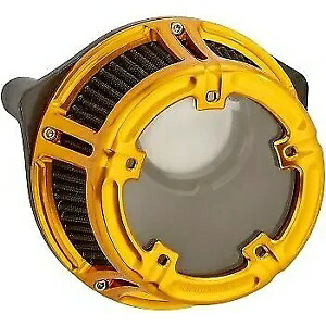 アレンネス ゴールドメソッド クリアシリーズ エアクリーナーキット ハーレー用 1010-2536 Arlen Ness Gold Method Clear Series Air Cleaner Kit for Harley 1010-2536 【並行輸入品】