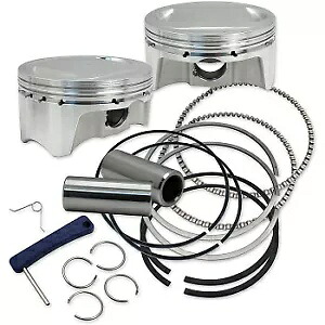 ハイコンプレッションピストンキット 0910-4526 S&S Cycle High Compression Piston Kit 0910-4526 S&S Cycle 【並行輸入品】