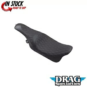ドラッグスペシャリティーズ ダイヤモンド キャバレロ ??シート ハーレー FLHT FLHR FLTR FLHX 08-20 用 Drag Specialties Diamond Caballero Seat fr Harley FLHT FLHR FLTR FLHX 08-20 【並行輸入品】