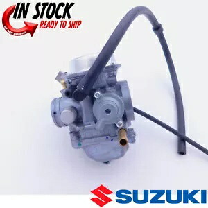 新品本物のスズキ キャブレター 2005 - 07 LTA400 F 400 アイガー OEM キャブレター 13200-38F4V New Genuine Suzuki Carburetor 2005 - 07 LTA400 F 400 Eiger OEM Carb 13200-38F4V 【並行輸入品】