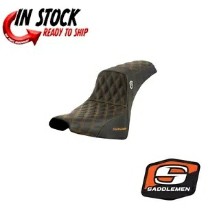 SADDLEMEN PRO シリーズ SDC シート ゴールド ラティス ジェル 2018-2024 ハーレー ソフテイル FXBB SADDLEMEN PRO SERIES SDC SEAT GOLD LATTICE GEL 2018-2024 Harley Softail FXBB 【並行輸入品】