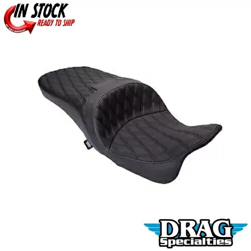 DRAG SPECIALTIES 0801-1481 フリーダム ツーリング シート - ダブル ダイヤモンド - FLH '09-'23 DRAG SPECIALTIES 0801-1481 Freedom Touring Seat- Double Diamond - FLH '09-'23 【並行輸入品】