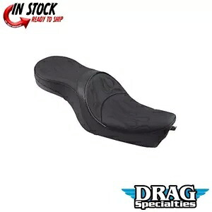 Drag Specialty ハーレー スポーツスター 04-21 XL 用ロープロファイル ワイド ツーリング シート Drag Specialties Low-Profile Wide Touring Seat for Harley Sportster 04-21 XL 【並行輸入品】