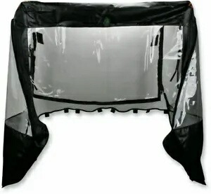 Moose Utility Division ブラック フルキャブ エンクロージャー ヤマハ Rhino 4510-0001用 Moose Utility Division Black Full Cab Enclosure For Yamaha Rhino 4510-0001 【並行輸入品】