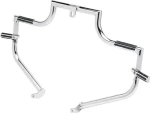 Lindby TWINBAR フロント ハイウェイ バー (クローム) 2000-2016 H-D FLSTC、FLSTF、FLSTN Lindby TWINBAR Front Highway Bars (Chrome) 2000-2016 H-D FLSTC, FLSTF, FLSTN 【並行輸入品】