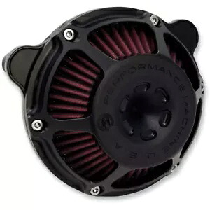 Performance Machine Ops Max HP エアクリーナー 2008-2017 ハーレー用* ブラック Performance Machine Ops Max HP Air Cleaner for 2008-2017 Harley* Black 【並行輸入品】|カスタムパーツ WORLD倉庫