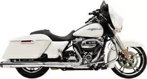 Bassani クイックチェンジ 4インチ スリップオンマフラー 2017-2021 ハーレーツーリングモデル Bassani Quick Change 4\