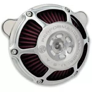 Performance Machine Max HP エアクリーナー 1993-2017 ハーレー用* クローム Performance Machine Max HP Air Cleaner for 1993-2017 Harley* Chrome 【並行輸入品】
