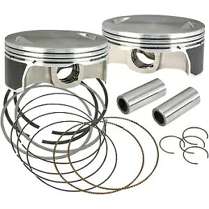 ツインカム用ピストンキット DS751308 S&Sサイクル Piston Kit for Twin Cam DS751308 S&S Cycle 【並行輸入品】｜カスタムパーツ WORLD倉庫