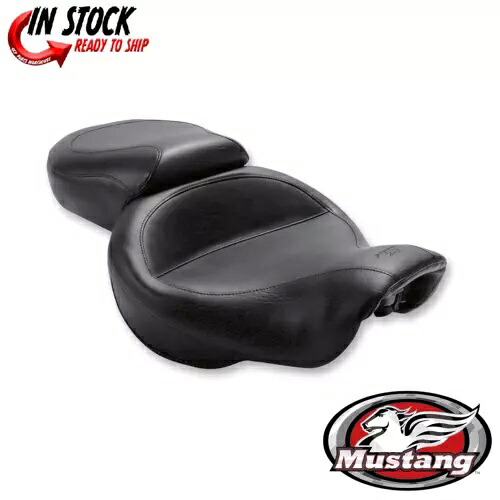 マスタング ワイド ヴィンテージ 2-アップ オートバイ ソロ シート 06-17 ハーレー ダイナ FXDF FXDL FLD Mustang Wide Vintage 2-Up Motorcycle Solo Seat 06-17 Harley Dyna FXDF FXDL FLD 【並行輸入品】