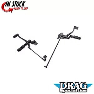 Drag Specialty 622-0350 ブラック 2 インチ ExtendedForward コントロール キット - 04-13 スポーツスター Drag Specialties 622-0350 Black 2\