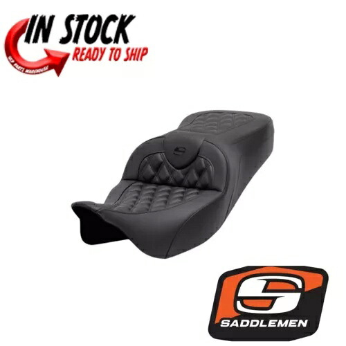 SADDLEMEN ロードソファ シート 2-UP ゲル カーボンファイバー ハーレー 2008-23 FL 808-07CF-182 SADDLEMEN ROADSOFA SEAT 2-UP GEL CARBON FIBER HARLEY 2008-23 FL 808-07CF-182 【並行輸入品】