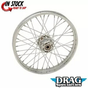 Drag Specialty クローム 40 スポーク フロント ホイール 21 x 2.15 07-17 ソフテイル用 Drag Specialties Chrome 40 Spoke Front Wheel 21 x 2.15 for 07-17 Softail 【並行輸入品】