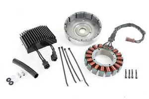 FLT 54 アンペア三相オルタネーターキットはハーレーダビッドソン 32-1472 に適合します FLT 54 Amp Three Phase Alternator Kit fits Harley-Davidson 32-1472 【並行輸入品】｜カスタムパーツ WORLD倉庫