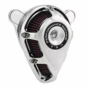パフォーマンスマシン ジェット ステージ 1 エアクリーナー ハーレー ビッグツイン 93-15 クローム Performance Machine Jet Stage 1 Air Cleaner Harley Big Twin 93-15 Chrome 【並行輸入品】