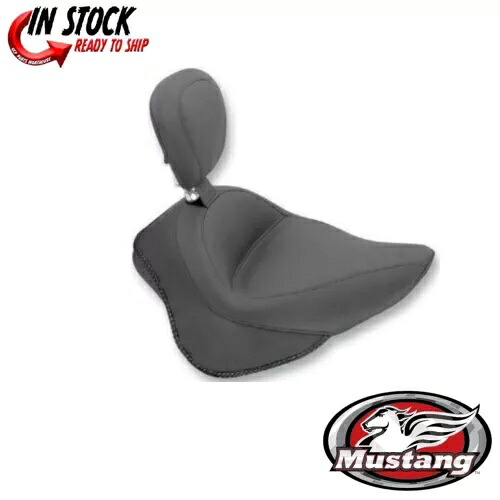 マスタング オートバイ ソロ シート & バックレスト 2012-2017 ハーレー ソフテイル FLS/FXS 11-13 Mustang Motorcycle Solo Seat & Backrest 2012-2017 Harley Softail FLS/FXS 11-13 【並行輸入品】|カスタムパーツ WORLD倉庫