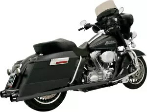 Bassani メガホン マフラー 1995-2016 ハーレー ツーリング ストリート グライド ロードキング FLTR Bassani Megaphone Mufflers 1995-2016 Harley Touring Street Glide Road King FLTR 【並行輸入品】