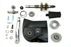 V-Twin ハーレーダビッドソン用キックスターター変換キット ブラック Kick Starter Conversion Kit Black for Harley Davidson by V-Twin 【並行輸入品】