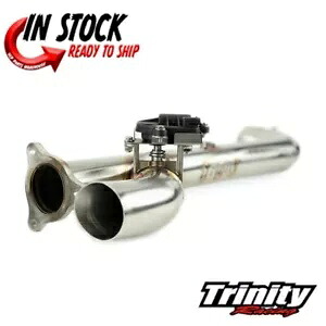 TRINITY サイドピースヘッダーパイプ W 電子カットアウト ポラリス 20-23 RZR PRO XP TRINITY SIDE PIECE HEADER PIPE W ELECTRONIC CUTOUT POLARIS 20-23 RZR PRO XP 【並行輸入品】|カスタムパーツ WORLD倉庫