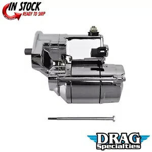 ドラッグ スペシャリティーズ 80-1002 1.4kW クローム ハイパフォーマンス スターター 99-06 ビッグツイン Drag Specialties 80-1002 1.4kW Chrome High-Performance Starter 99-06 Big Twin 【並行輸入品】