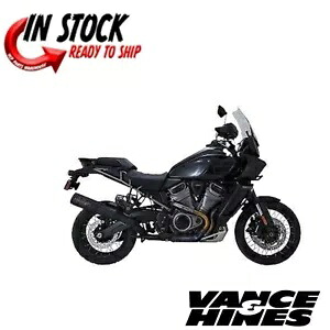 VANCE & HINES ハイ出力ブラックエキゾーストマフラー SO 21-2023 ハーレー パン アメリカ 1250 VANCE & HINES HI OUTPUT BLACK EXHAUST MUFFLER SO 21-2023 Harley Pan America 1250 【並行輸入品】｜カスタムパーツ WORLD倉庫 111,100円