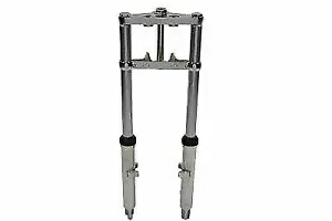 V ツイン フォーク アセンブリ (ポリッシュ スライダー付き) 2 インチ オーバー STO 24-1515 V-Twin Fork Assembly with Polished Sliders 2\