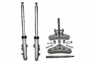 ナロー グライド フォーク スライダー アセンブリはハーレーダビッドソン 24-1390 V ツインに適合します。 Narrow Glide Fork Slider Assembly fits Harley-Davidson 24-1390 V-Twin 【並行輸入品】