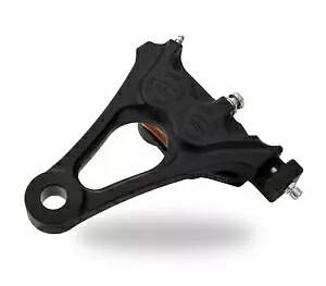 Performance Machine Ops リアブレーキ一体型キャリパー ハーレー ソフテイル 08-14 ブラック Performance Machine Ops Rear Brake Integrated Caliper Harley Softail 08-14 Black 【並行輸入品】