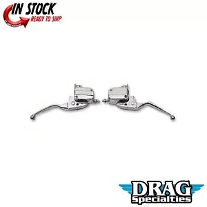 Drag Specialty クローム ハンドルバー コントロール キット 14-16 ツーリング油圧クラッチ用 Drag Specialties Chrome Handlebar Control Kit for 14-16 Touring Hydraulic Clutch 【並行輸入品】