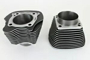V-Twin ハーレーダビッドソン用 M8 ビッグボア ブラック シリンダーセット M8 Big Bore Black Cylinder Set for Harley Davidson by V-Twin 【並行輸入品】