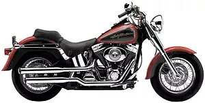 コブラ 3インチ スリップオンマフラー ハーレーダビッドソン FLSTF ファットボーイ 2001-2005用 Cobra 3\