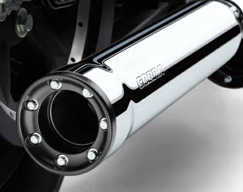 コブラ 3" スリップオン RPT マフラー ハーレーダビッドソン FLHTC エレクトラグライド クラシック 1997-01 Cobra 3" Slip-on RPT Muffler Harley-Davidson FLHTC Electra-Glide Classic 1997-01 【並行輸入品】｜カスタムパーツ WORLD倉庫