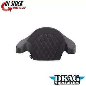 ドラッグ スペシャリティーズ キング パック パッド シルバー ダブル ダイヤモンド 14-22 キング ツアーパック用 Drag Specialties King Pack Pad Silver Double Diamond for 14-22 King Tour-Pak 【並行輸入品】