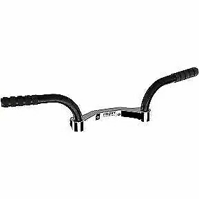 Lindby ブラック/クローム 調整可能なハイウェイバー フットレスト ハーレー FLH '94+用 Lindby Black/Chrome Adjustible Highway Bar Footrest for Harley FLH '94+ 【並行輸入品】