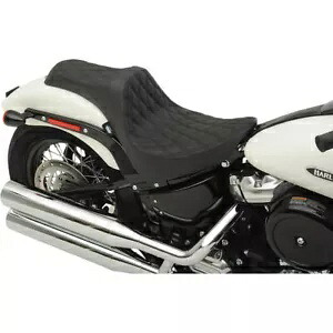 Drag Specialty ダイヤモンド プレデター III 2 アップ シート 2018-19 ハーレー ソフテイル モデル Drag Specialties Diamond Predator III 2-Up Seat 2018-19 Harley Softail Models 【並行輸入品】｜カスタムパーツ WORLD倉庫
