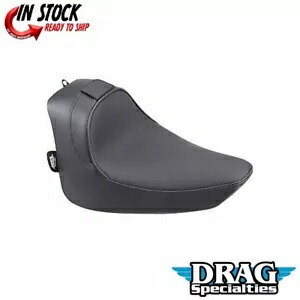 ドラッグスペシャリティーズ 0802-0632 バックレスト互換スムースソロシート 00-05 FXST用 Drag Specialties 0802-0632 Backrest Compatible Smooth Solo Seat for 00-05 FXST 【並行輸入品】