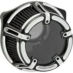 アレンネス ブラックコントラスト方式 クリアシリーズ ハーレー用エアクリーナーキット Arlen Ness Black Contrast Method Clear Series Air Cleaner Kit for Harley 【並行輸入品】｜カスタムパーツ WORLD倉庫