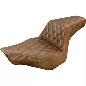 Saddlemen ブラウン ステップアップ フル格子ステッチ シート 2013-17 ハーレー FXSB ブレイクアウト Saddlemen Brown Step-Up Full Lattice Stitch Seat 2013-17 Harley FXSB Breakout 【並行輸入品】