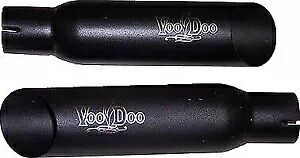 Voodoo Industries VEBUSAK1B ショーティー スリップオン エキゾースト デュアル - ブラック Voodoo Industries VEBUSAK1B Shorty Slip-On Exhaust Dual - Black 【並行輸入品】