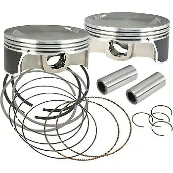 ピストンキット 0910-1918 S&S サイクル Piston Kit 0910-1918 S&S Cycle 【並行輸入品】